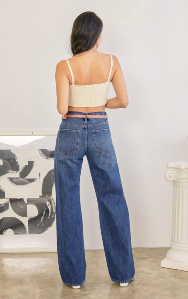 High Rise 90’s Wide Leg Jeans