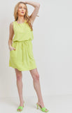 Yellow Henley Dress