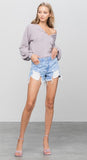 High Waist Pocket Shorts