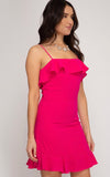 Pink Ruffle Dress