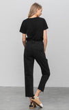 Black High Rise Mom Jeans