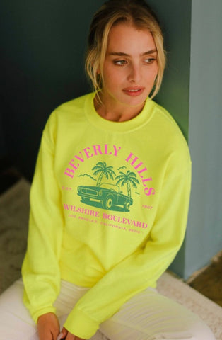 Neon Beverly Hills Sweatshirt