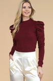 Wine Sparkle Poof Top