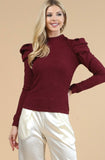 Wine Sparkle Poof Top