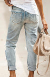 Paint Splatter Boyfriend Jeans