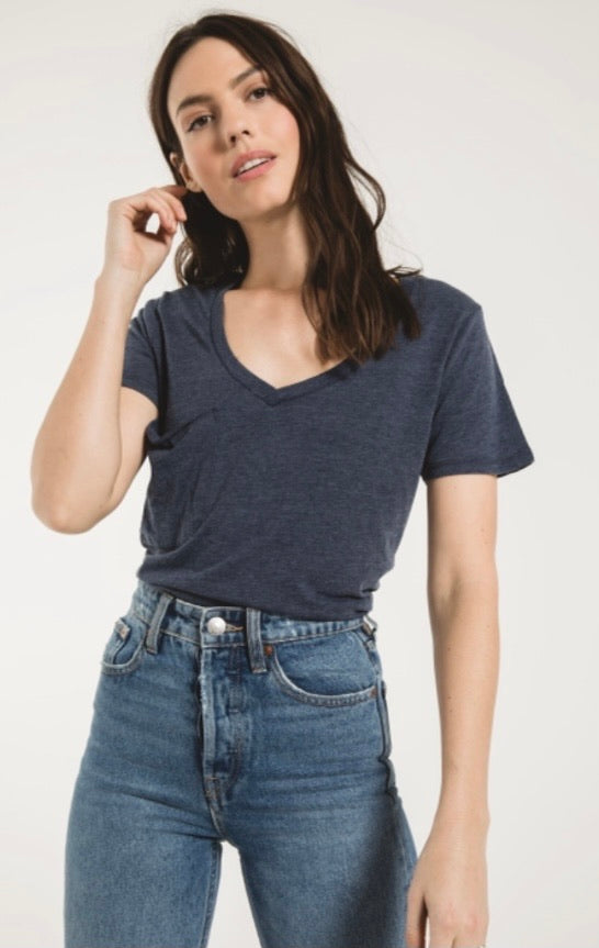 Black Iris Pocket Tee