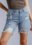 Light wash Denim Shorts