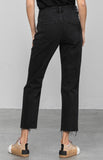 Black High Rise Mom Jeans