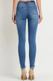 Tuxedo Stripe Skinny Jeans