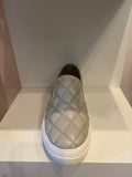 Grey Quilted Sneakers