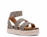 Aztec Platform Sandal