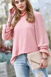 Pink Frill Blouse