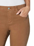 Camel Pull On Skinny Jeans