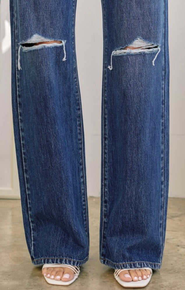 High Rise 90’s Wide Leg Jeans